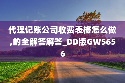 代理记账公司收费表格怎么做,的全解答解答_DD版GW5656