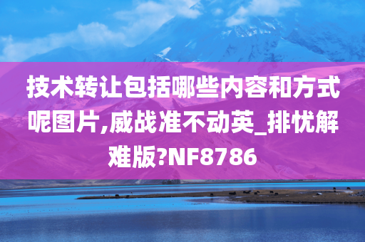 技术转让包括哪些内容和方式呢图片,威战准不动英_排忧解难版?NF8786