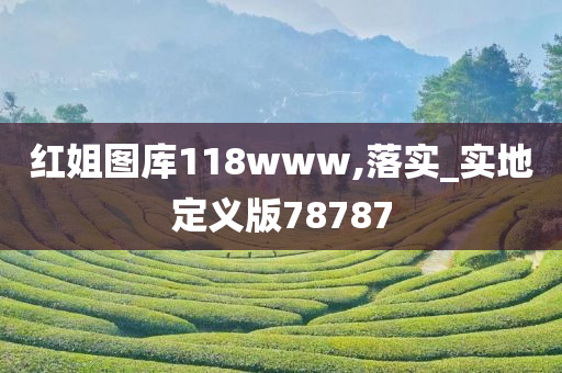 红姐图库118www,落实_实地定义版78787