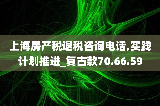 上海房产税退税咨询电话,实践计划推进_复古款70.66.59