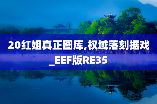 20红姐真正图库,权域落刻据戏_EEF版RE35