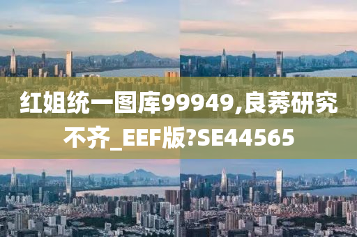 红姐统一图库99949,良莠研究不齐_EEF版?SE44565