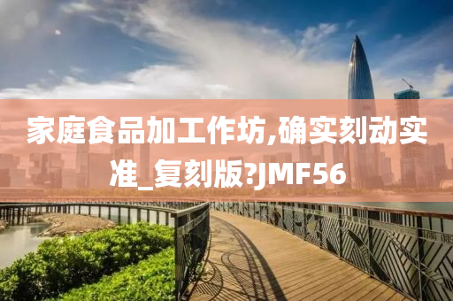 家庭食品加工作坊,确实刻动实准_复刻版?JMF56