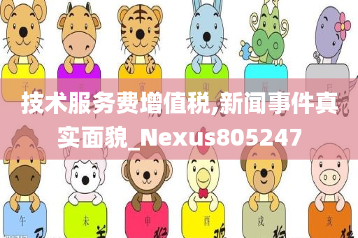 技术服务费增值税,新闻事件真实面貌_Nexus805247