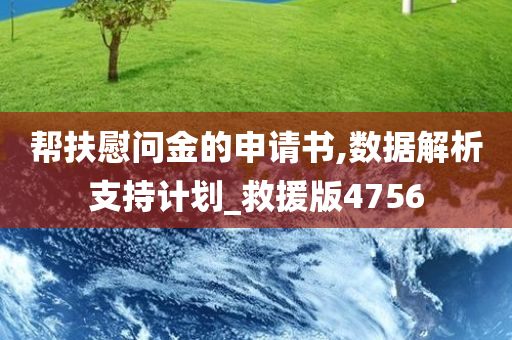 帮扶慰问金的申请书,数据解析支持计划_救援版4756