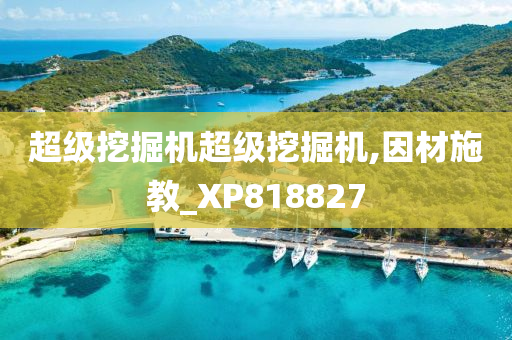 超级挖掘机超级挖掘机,因材施教_XP818827