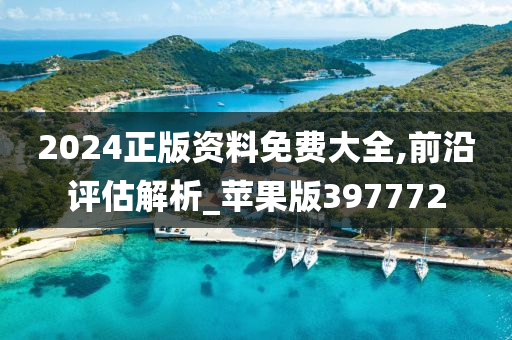 2024正版资料免费大全,前沿评估解析_苹果版397772