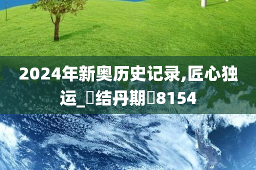 2024年新奥历史记录,匠心独运_‌结丹期‌8154