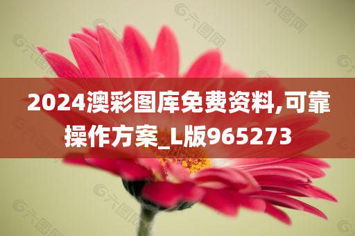 2024澳彩图库免费资料,可靠操作方案_L版965273