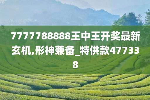 7777788888王中王开奖最新玄机,形神兼备_特供款477338