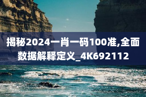 揭秘2024一肖一码100准,全面数据解释定义_4K692112