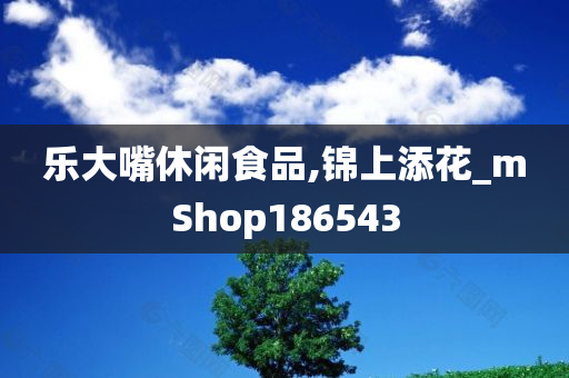 乐大嘴休闲食品,锦上添花_mShop186543