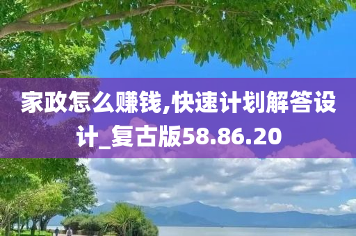 家政怎么赚钱,快速计划解答设计_复古版58.86.20