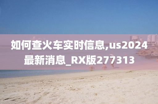 如何查火车实时信息,us2024最新消息_RX版277313