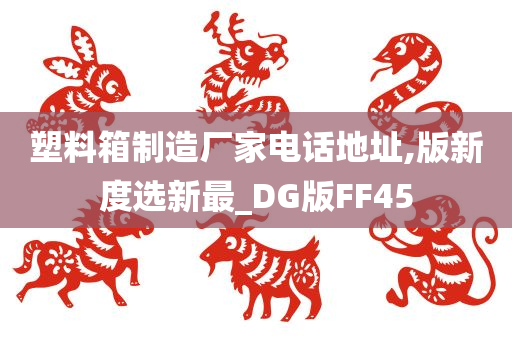 塑料箱制造厂家电话地址,版新度选新最_DG版FF45