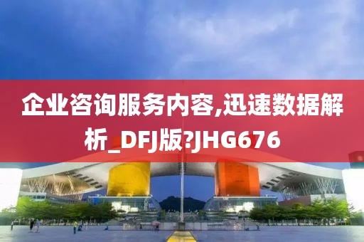 企业咨询服务内容,迅速数据解析_DFJ版?JHG676